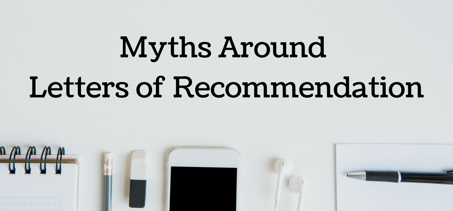 myths around letters of recommendation